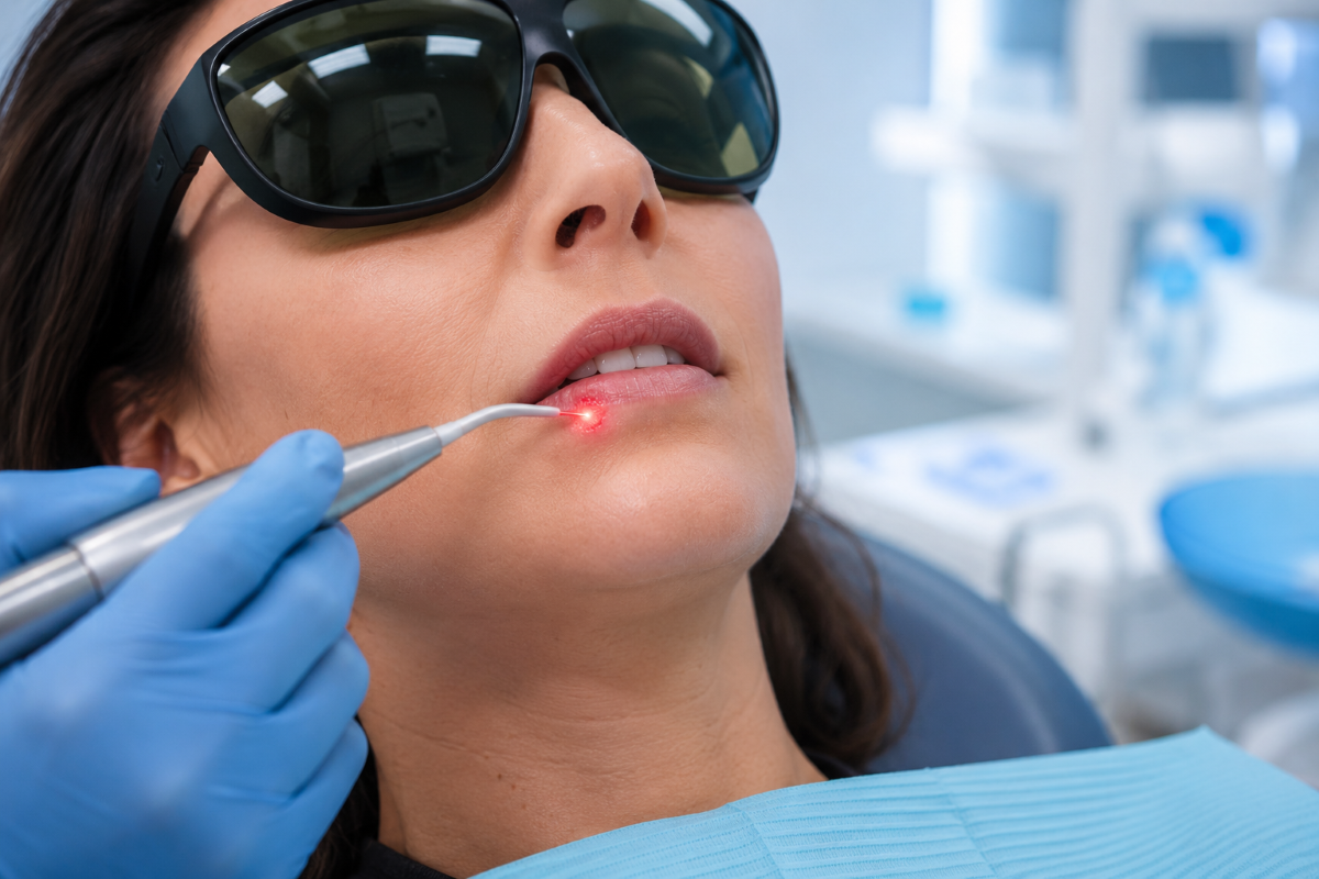 Laser Cold Sore Treatment